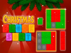 Gioco Ordinamento dei blocchi di Natale in linea