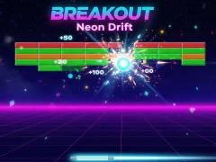Gioco Breakout Neon Drift in linea