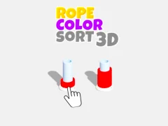 Gioco Ordina del colore della corda 3D in linea