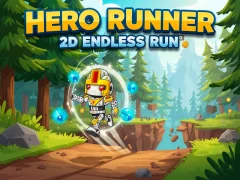 Gioco Corsa infinita di Hero Runner 2D in linea