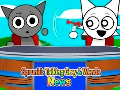 Gioco Sprunki: Parlando di Gray e Wenda News in linea