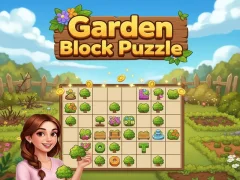 Gioco Puzzle a blocchi del giardino in linea