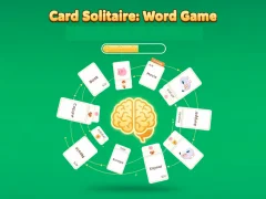 Gioco Solitario di carte: gioco di parole in linea
