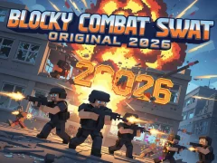 Gioco Blocky Combat Swat originale 2026 in linea