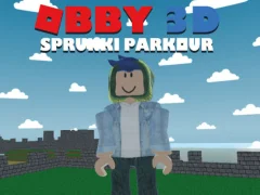 Gioco Obby 3d Spriki Parkour in linea