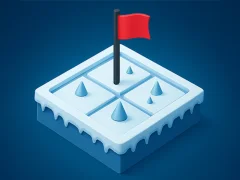 Gioco Puzzle della strada innevata in linea