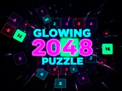Gioco Puzzle 2048 luminoso in linea