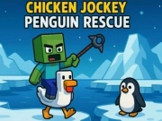 Gioco Jockey di pollo: Penguin Rescue in linea Gioco Jockey di pollo: Penguin Rescue in linea