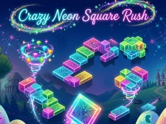 Gioco Pazza corsa al neon in piazza in linea