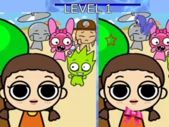 Gioco Differenza di gioco Sprunki e calamari in linea Gioco Differenza di gioco Sprunki e calamari in linea