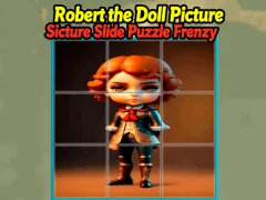 Gioco Robert, la bambola, puzzle con diapositive Frenzy in linea