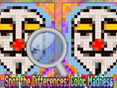 Gioco Spot the Differences Color Madness in linea