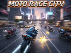 Gioco Città delle gare di moto in linea
