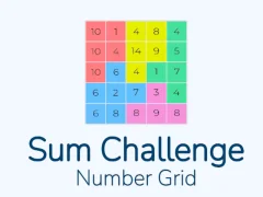 Gioco Somma Sfida Numero Grid in linea