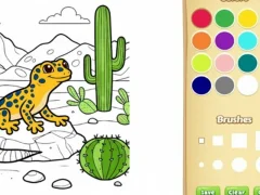 Gioco Desert Animals Coloring Book for Kids in linea Gioco Desert Animals Coloring Book for Kids in linea