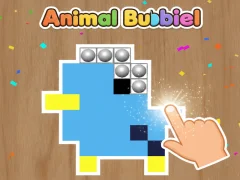 Gioco Pixel di bolle animali in linea