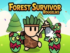Gioco Sopravvissuti alla foresta in stile rogue in linea