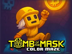 Gioco Tomba del labirinto di colore della maschera in linea