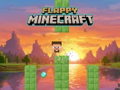 Gioco Minecraft Flappy in linea