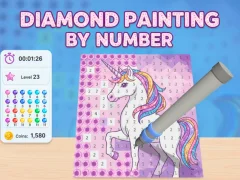 Gioco Pittura diamante per numero in linea