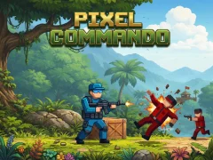 Gioco Pixel Commando in linea