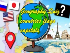 Gioco Geografia Quiz paesi bandiere capitali in linea