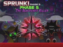 Gioco Sprunki Fase 5: Il killer annerito in linea