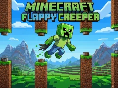 Gioco Minecraft Flappy Creeper in linea