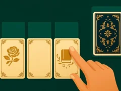 Gioco Solitario. Ordinamento delle carte in linea
