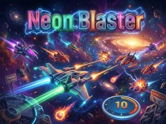 Gioco Blaster al neon in linea