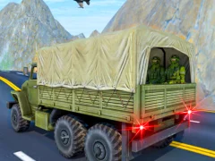 Gioco Guida di camion per veicoli dell'esercito da trasporto in linea Gioco Guida di camion per veicoli dell'esercito da trasporto in linea