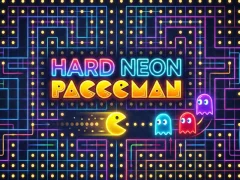Gioco Paccoman al neon duro in linea