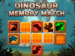 Gioco Partita di memoria dei dinosauri in linea