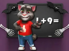 Gioco Sfida di matematica di Halloween Tom in linea