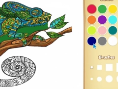 Gioco Libro da colorare di animali per adulti per bambini in linea