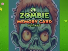 Gioco Scheda di memoria zombie per bambini in linea