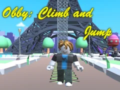 Gioco Obby: arrampicati e salta in linea