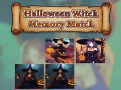 Gioco Partita di memoria della strega di Halloween in linea Gioco Partita di memoria della strega di Halloween in linea