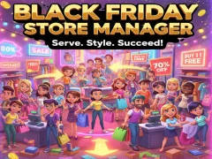 Gioco Responsabile del negozio del Black Friday in linea