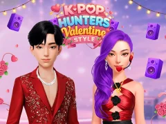 Gioco Cacciatori di K-Pop in stile San Valentino in linea
