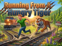 Gioco In fuga da una tigre affamata in linea