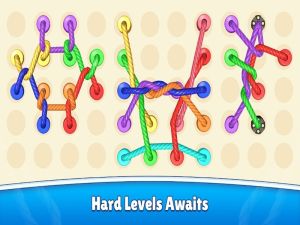 Gioco Corda attorcigliata in linea