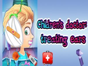 Gioco Dottore per bambini: trattare le orecchie in linea