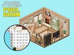 Gioco Colorare per Numeri: Stanze Pixel in linea
