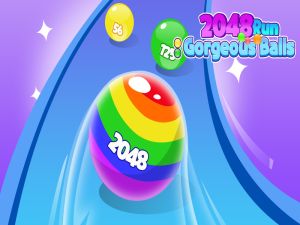 Gioco 2048 esegui splendidi palline in linea