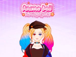 Gioco Bambola anime fai da te cosplay ragazza in linea