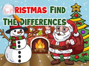 Gioco Natale trova le differenze in linea