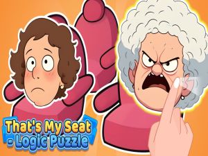 Gioco Questo è il mio puzzle della logica del sedile in linea