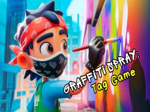 Gioco Tag di graffiti: pittura a spruzzo in linea