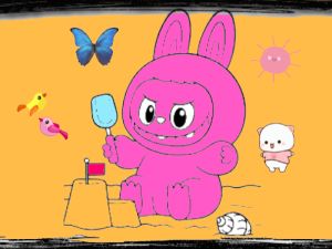 Gioco Labubu Coloring Adventure in linea